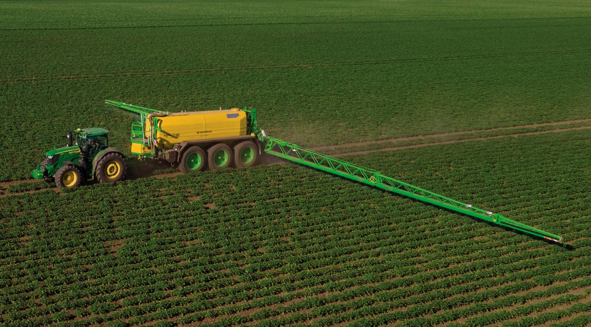 20,000-litre Dammann trailed sprayer