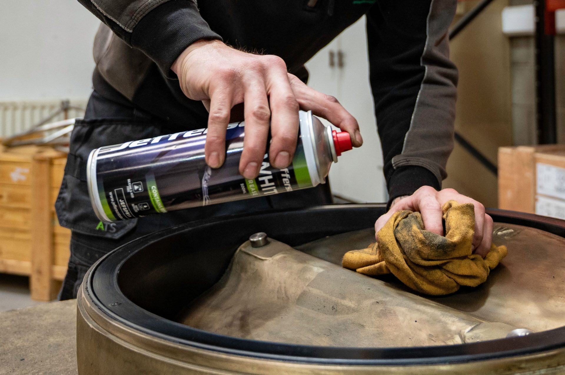 Aerosol range from Jefferson Tools
