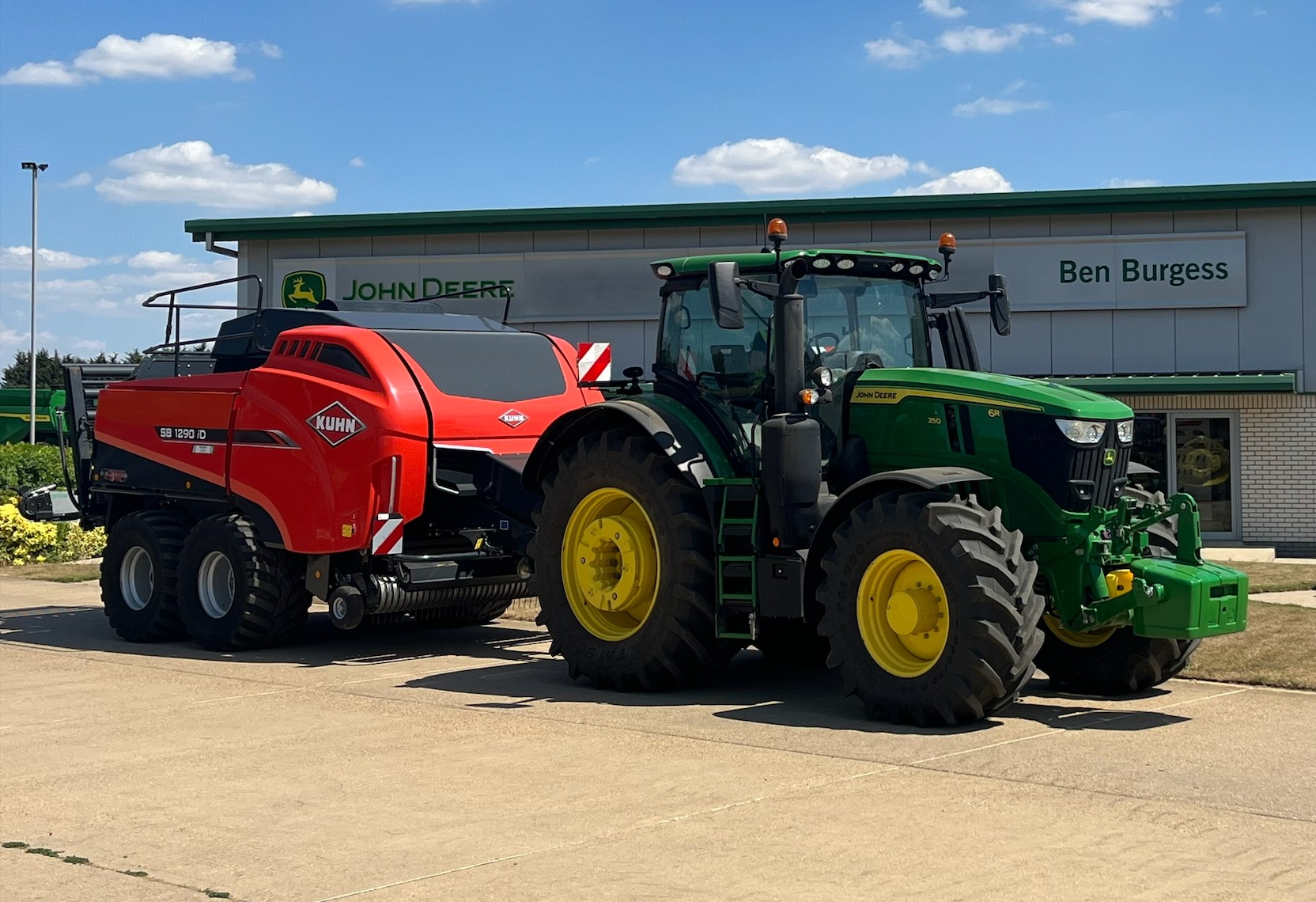 Ben Burgess joins Kuhn big baler network
