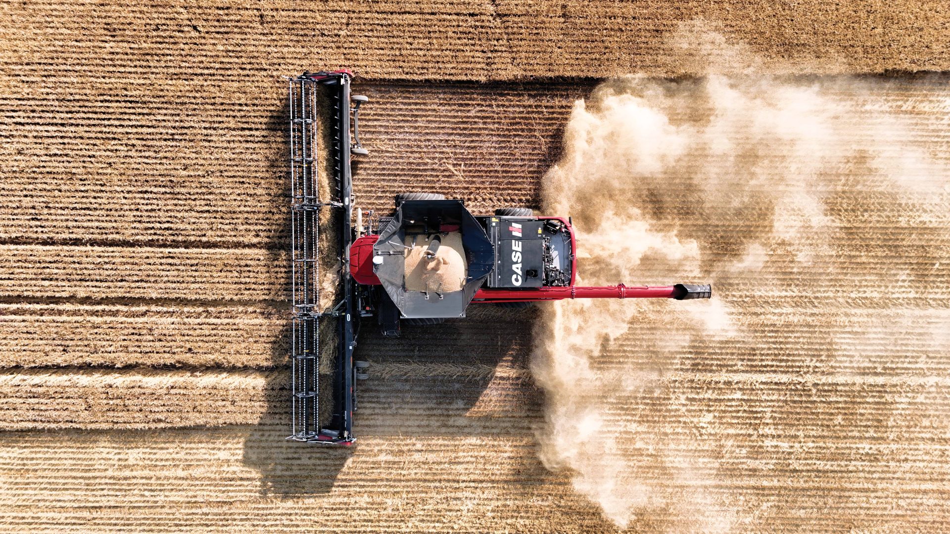 Biggest ever Case IH combine