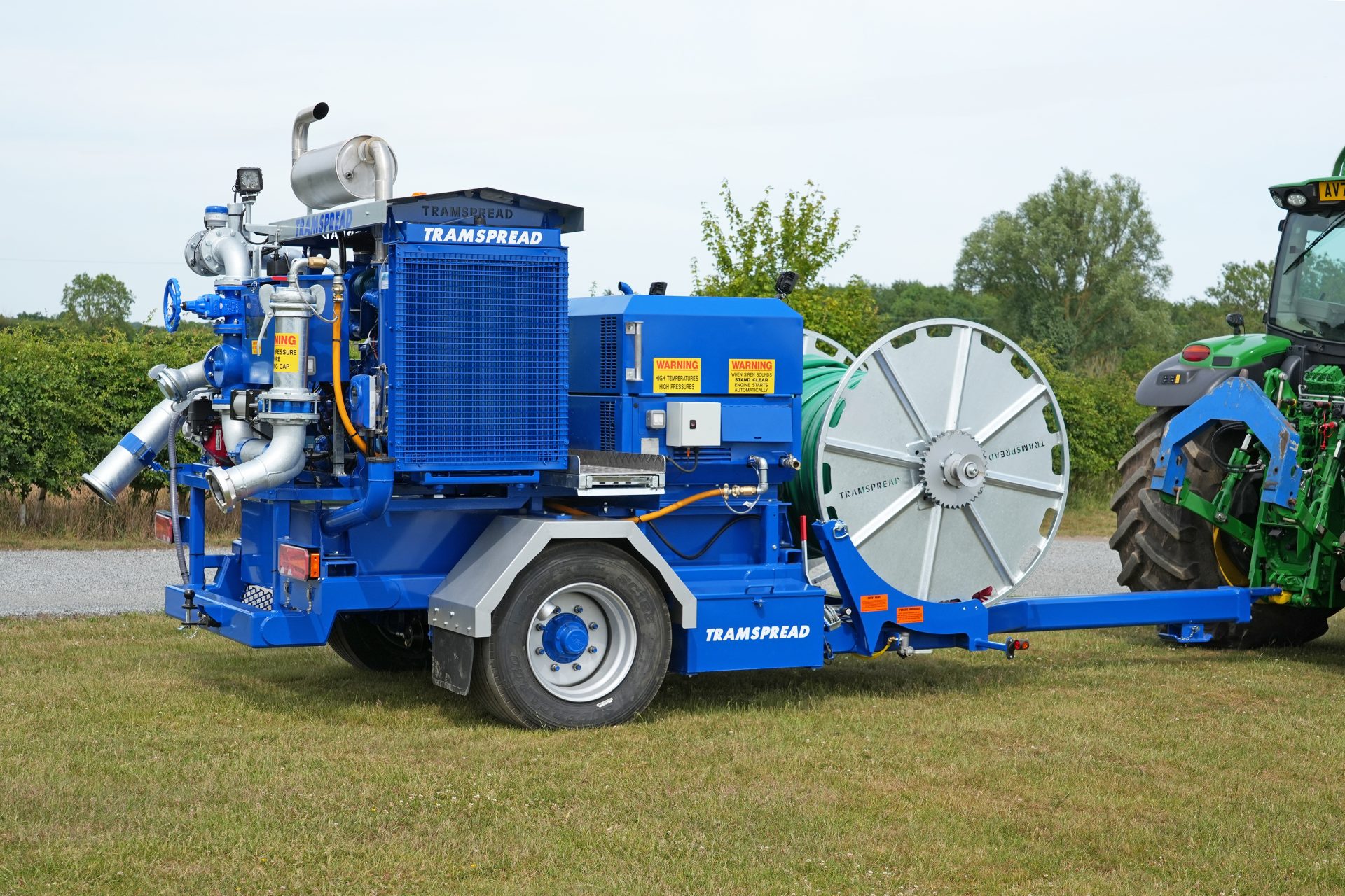 Compact Tramspread contractor trailer