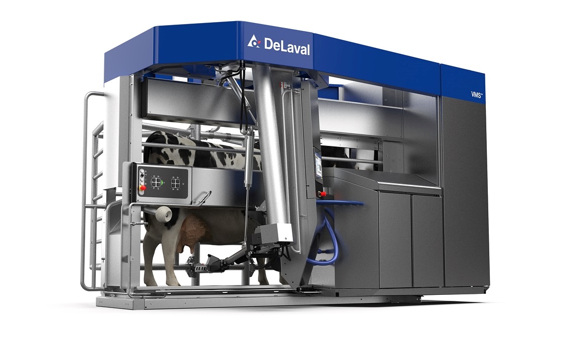 DeLaval updates V300 milk robot