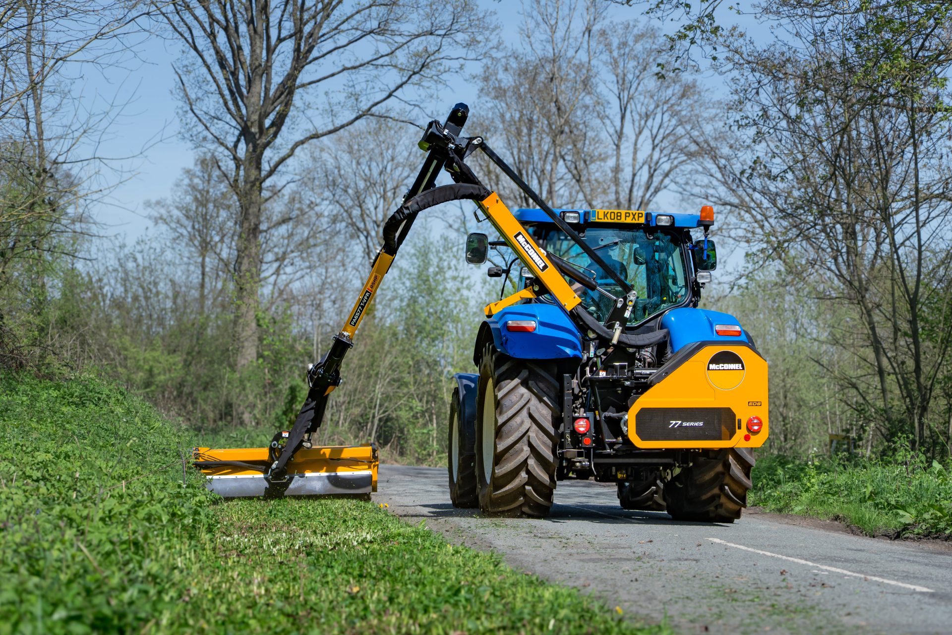 Increased flexibility for McConnel Power Arm