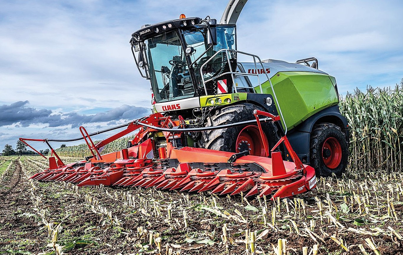 Kemper small and large drum maize headers