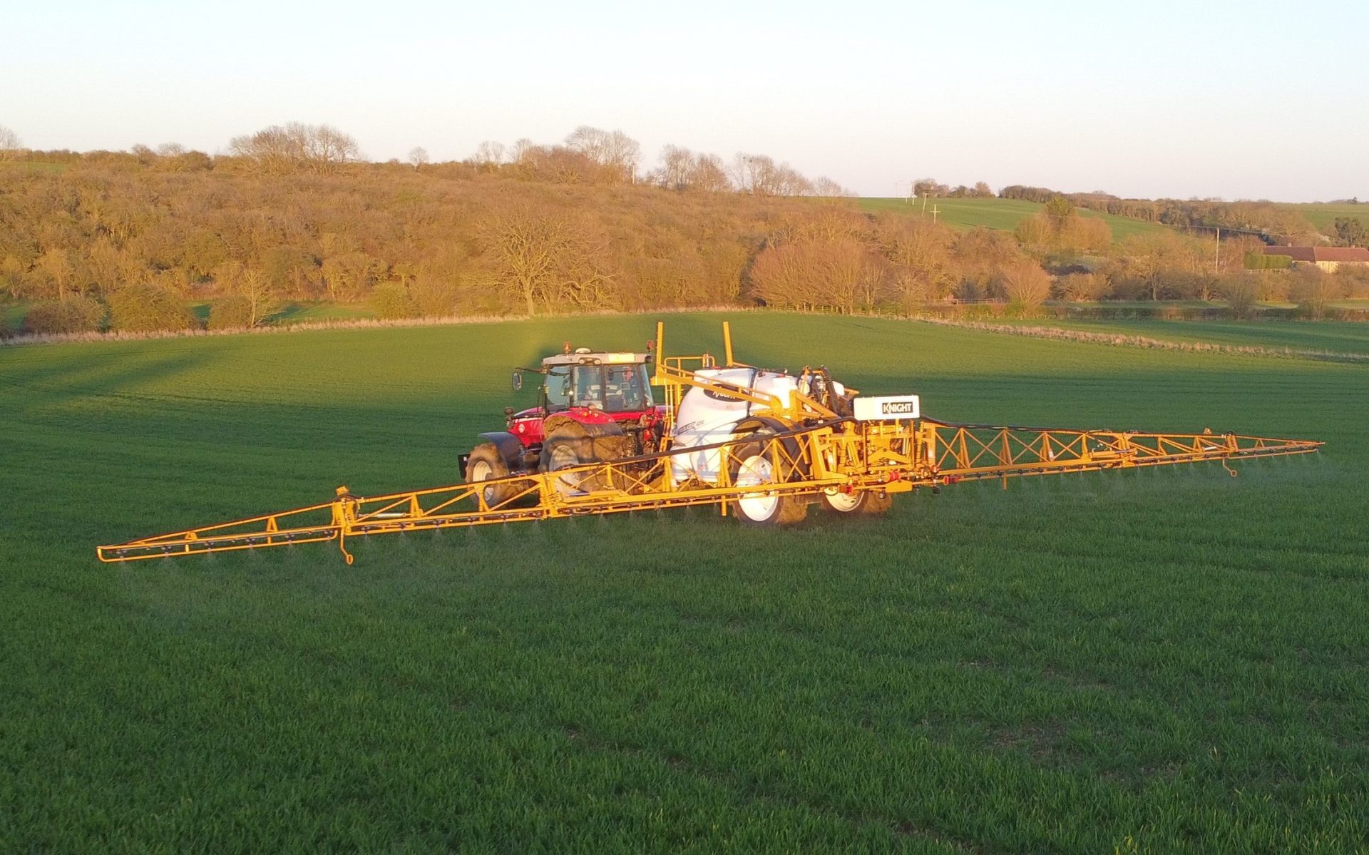 Knight updates sprayer ranges