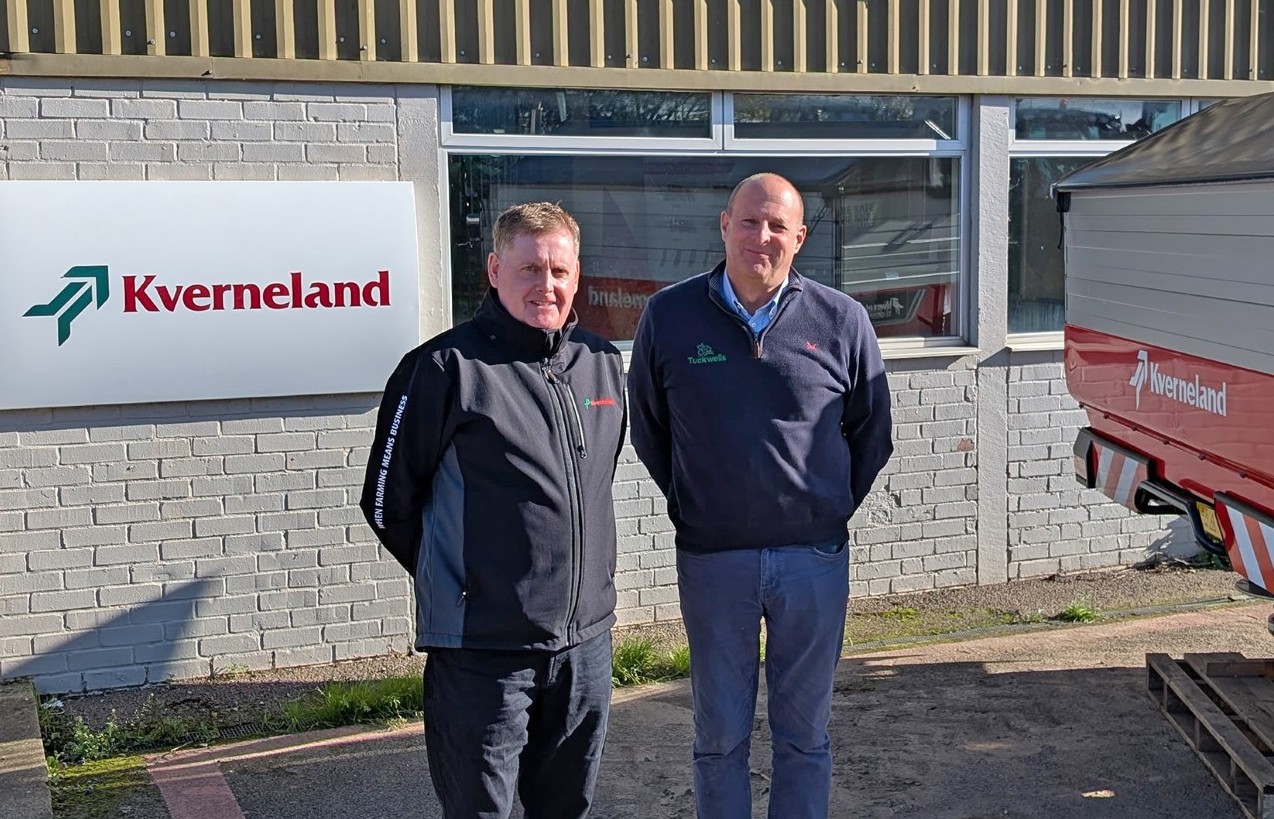 Larger Kverneland patch for Tuckwells