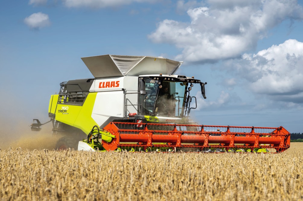 More powerful Claas Trion