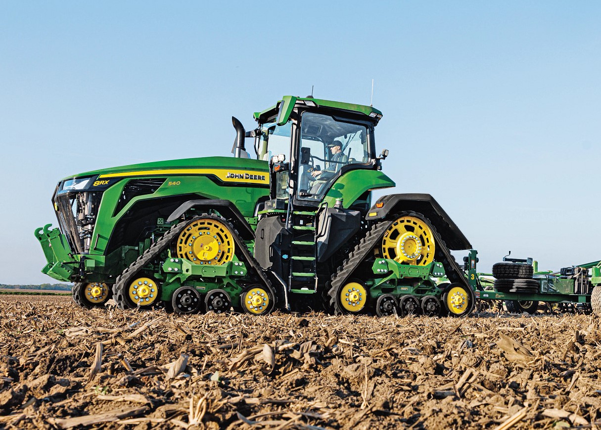 New large frame John Deere 8R/RX push to 634hp