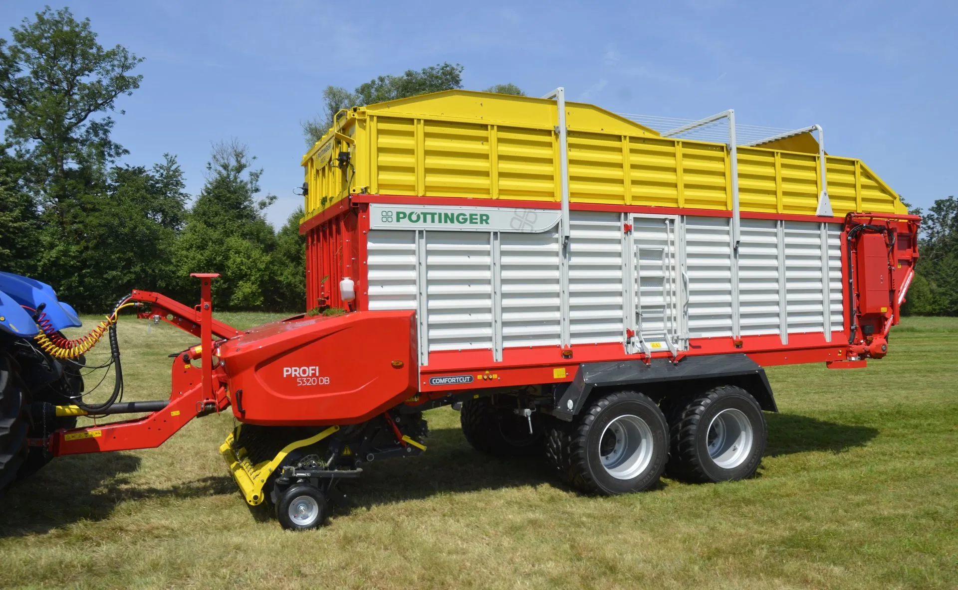 New Pöttinger forage wagons