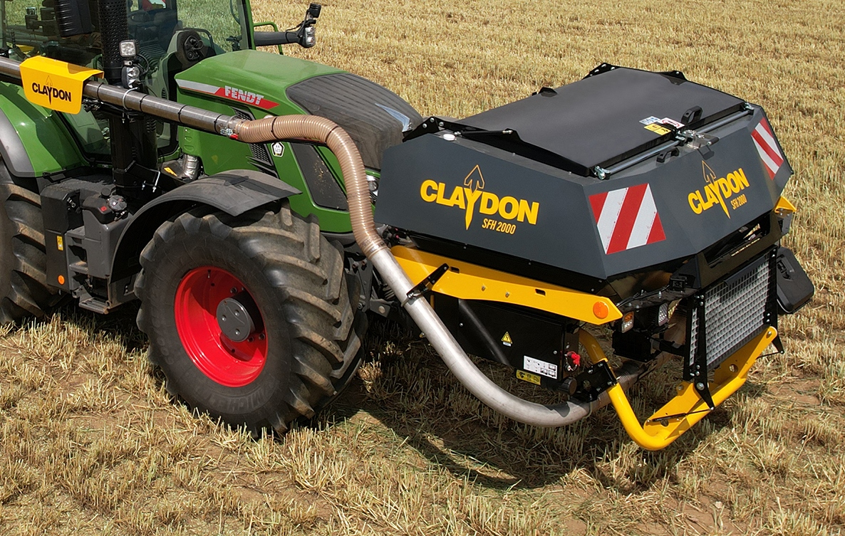Single version of the Claydon front hopper