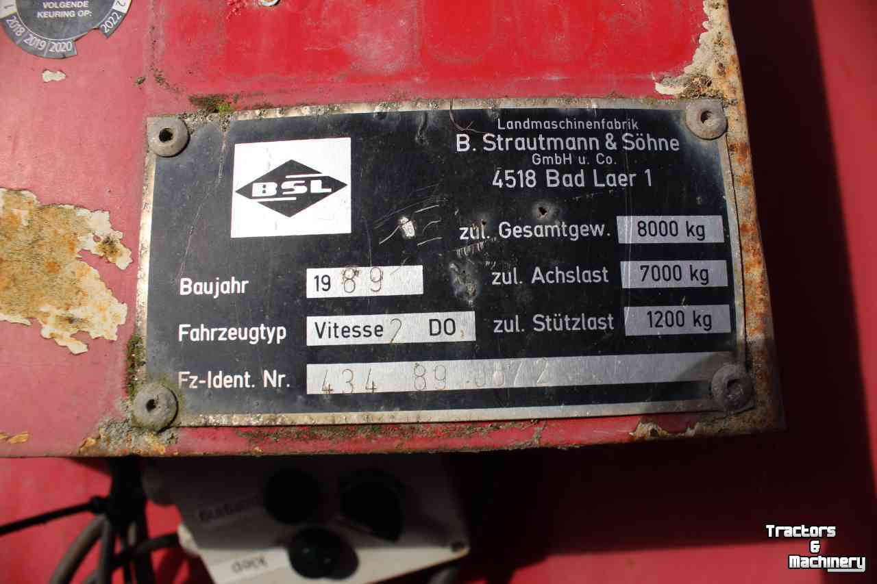 Other equipment for road, roadside and ditch maintenance Miedema Opvangwagen