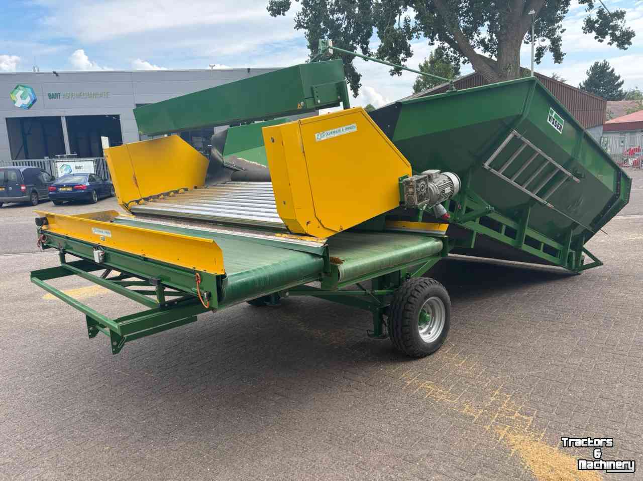 Receiving hopper Visser AL