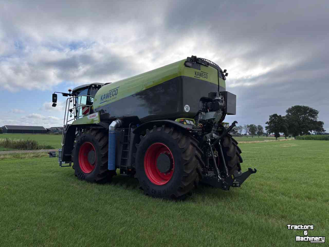 Slurry tank Kaweco XERION SADDLE TRAC Opbouw