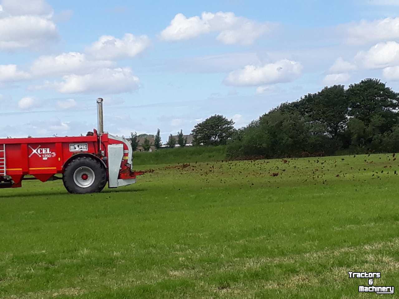 Manure spreader  Hispec Xcel 1250