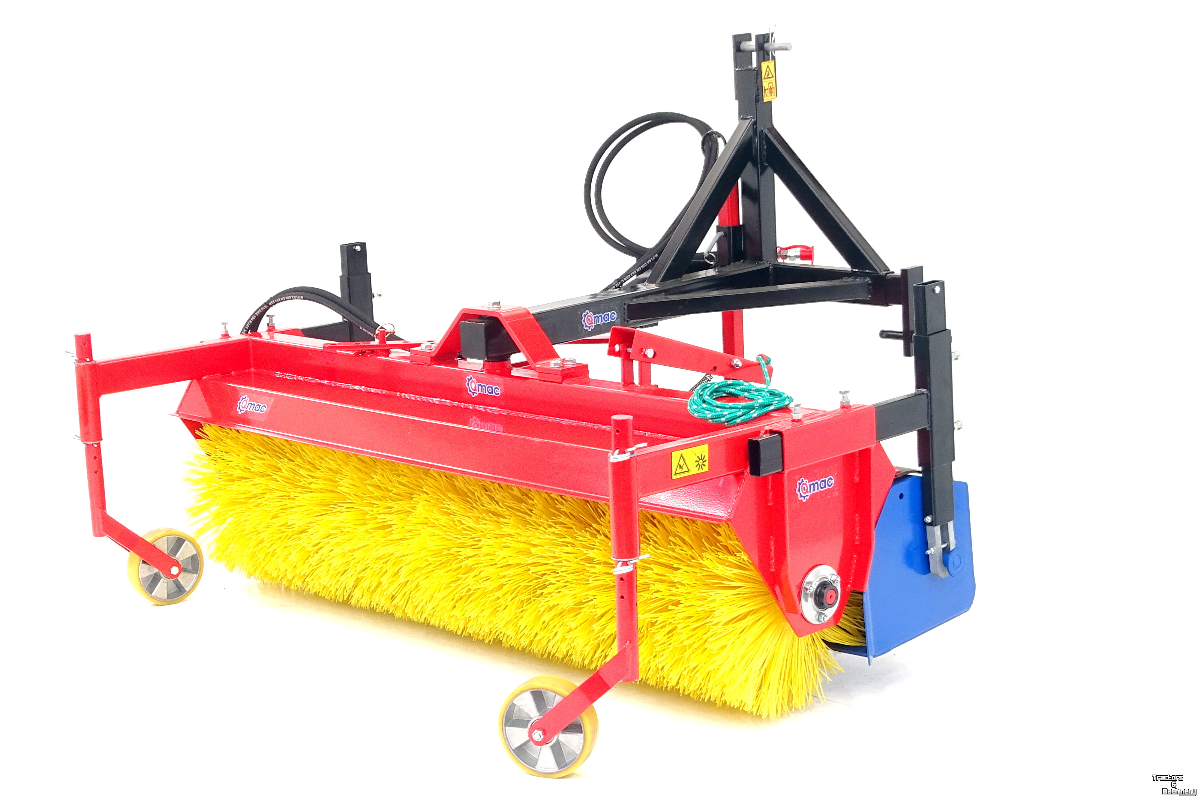 Sweeper Qmac Veegmachine 175 Tractor met schuinstelling