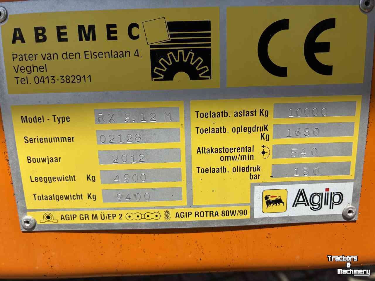 Vertical feed mixer  Unifeed voermengwagen RX 9.12 M