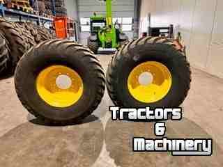 Wheels, Tyres, Rims & Dual spacers BKT 650/65-30.5 en 550/60-22.5