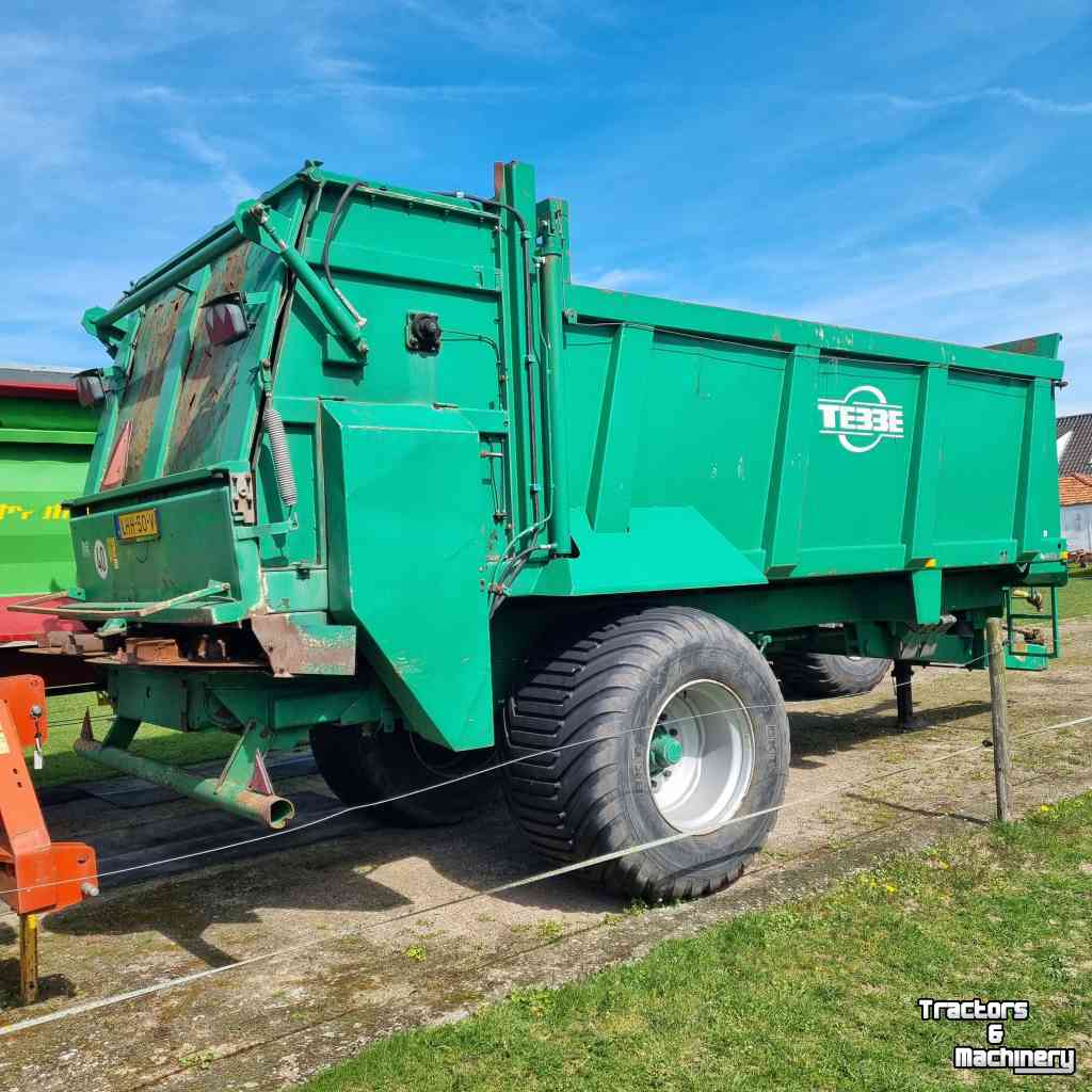 Manure spreader Tebbe HS 120 universeel breedstrooier, mestverspreider, meststrooier