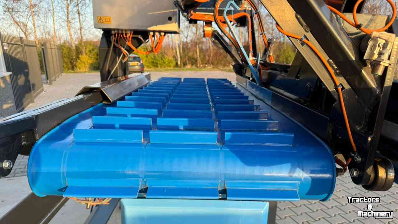 Box filler SWP Machinery AgriDokter Compact Vuller - Kistenvuller Bloembollen - Box Filler Flowerbulbs