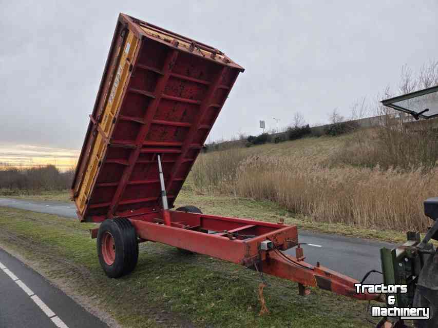 Dumptrailer Peecon 6 tons Peecon KW6000 kipper