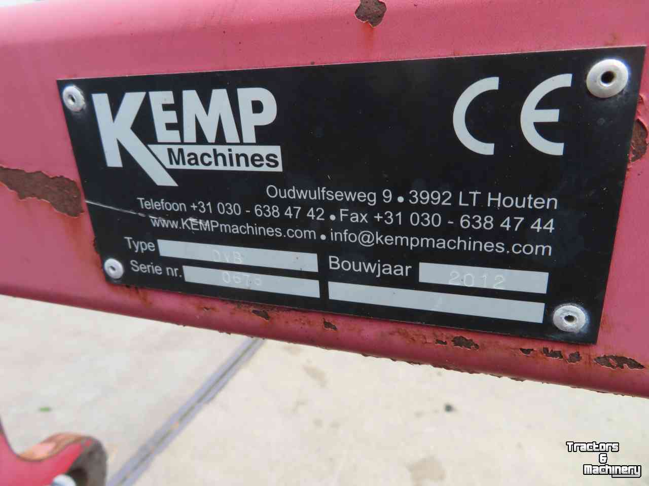 Feed sweeper wheel Kemp Dubbele voerbandveger