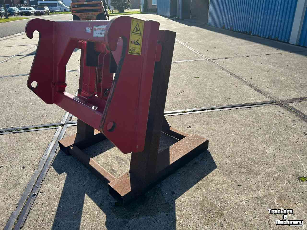Quick hitches  Adapter Zettelmeyer-Schaffer op bok