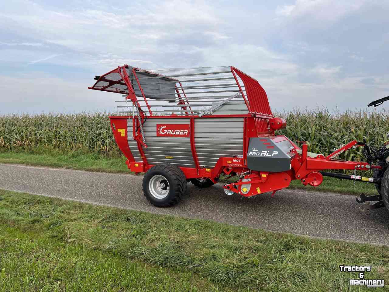 Self-loading wagon  Gruber Pro alp 180