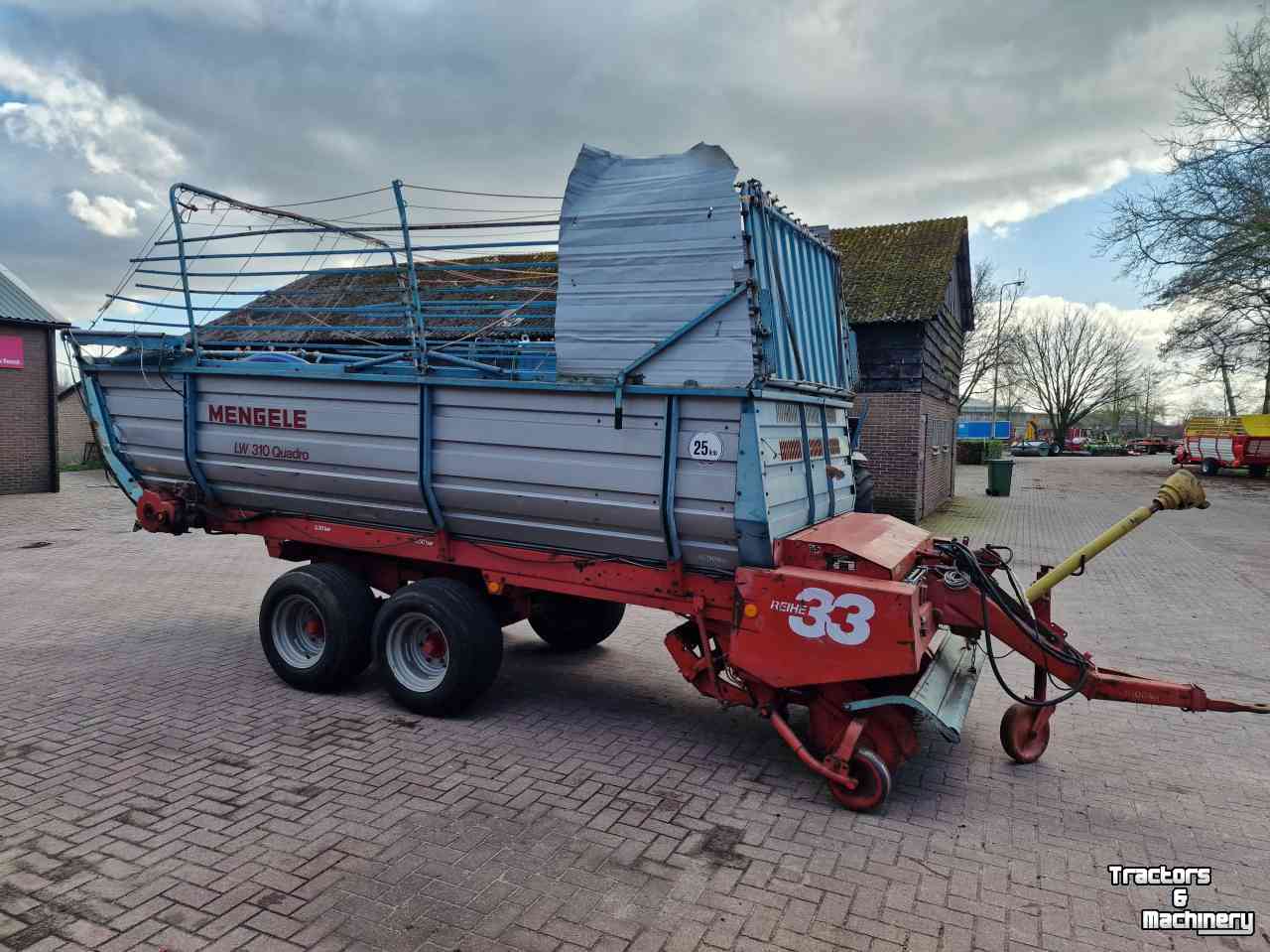 Self-loading wagon Mengele LW310 QUADRO