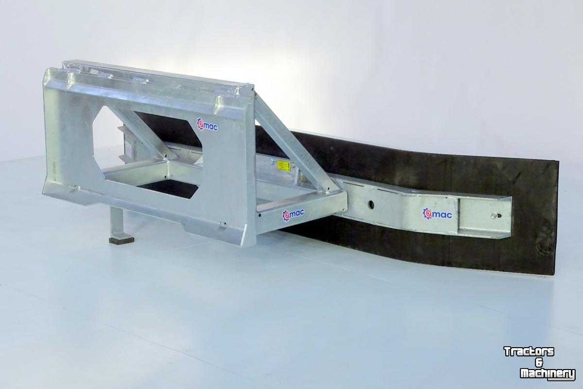 Manure scraper Qmac Modulo Rubberschuif Erfschuif Sneeuwschuif Modderschuif Mustang 406-506