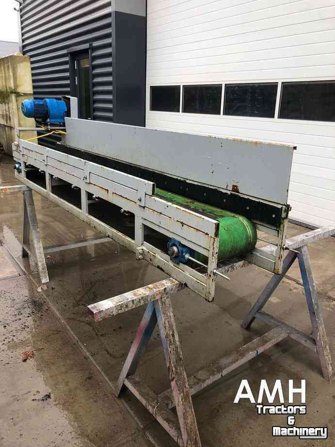 Conveyor  2520X390 MM TRANSPORTBAND VLAKKE BAND FLAT BELT CONVEYOR BELT FLACHBAND FÖRDERBAND