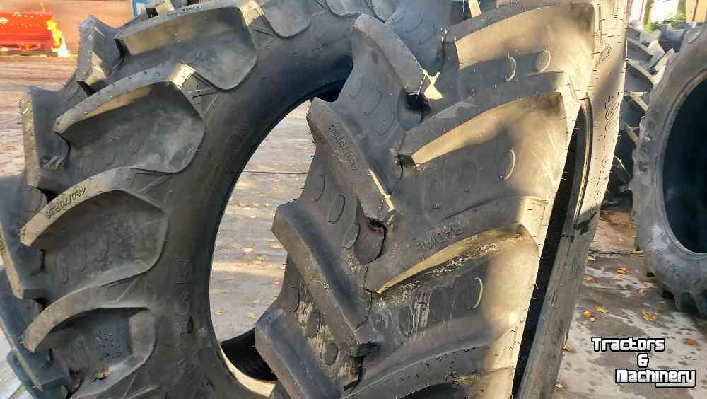 Wheels, Tyres, Rims & Dual spacers BKT 480/70R38