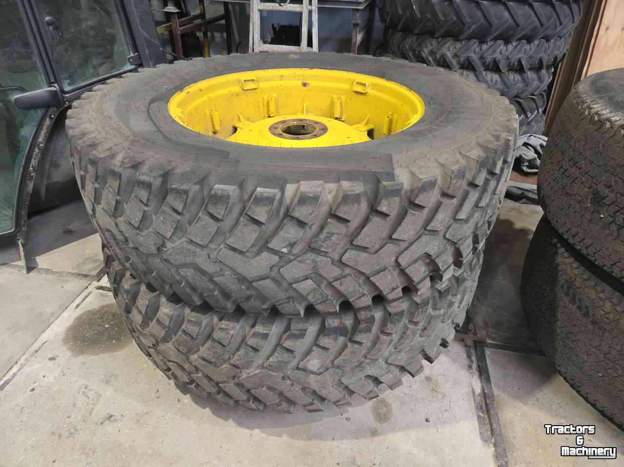 Wheels, Tyres, Rims & Dual spacers BKT 480/80R38