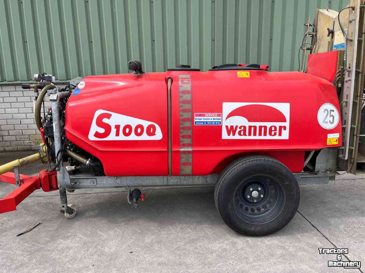 Fieldsprayer pull-type Wanner Wijnbouwspuit