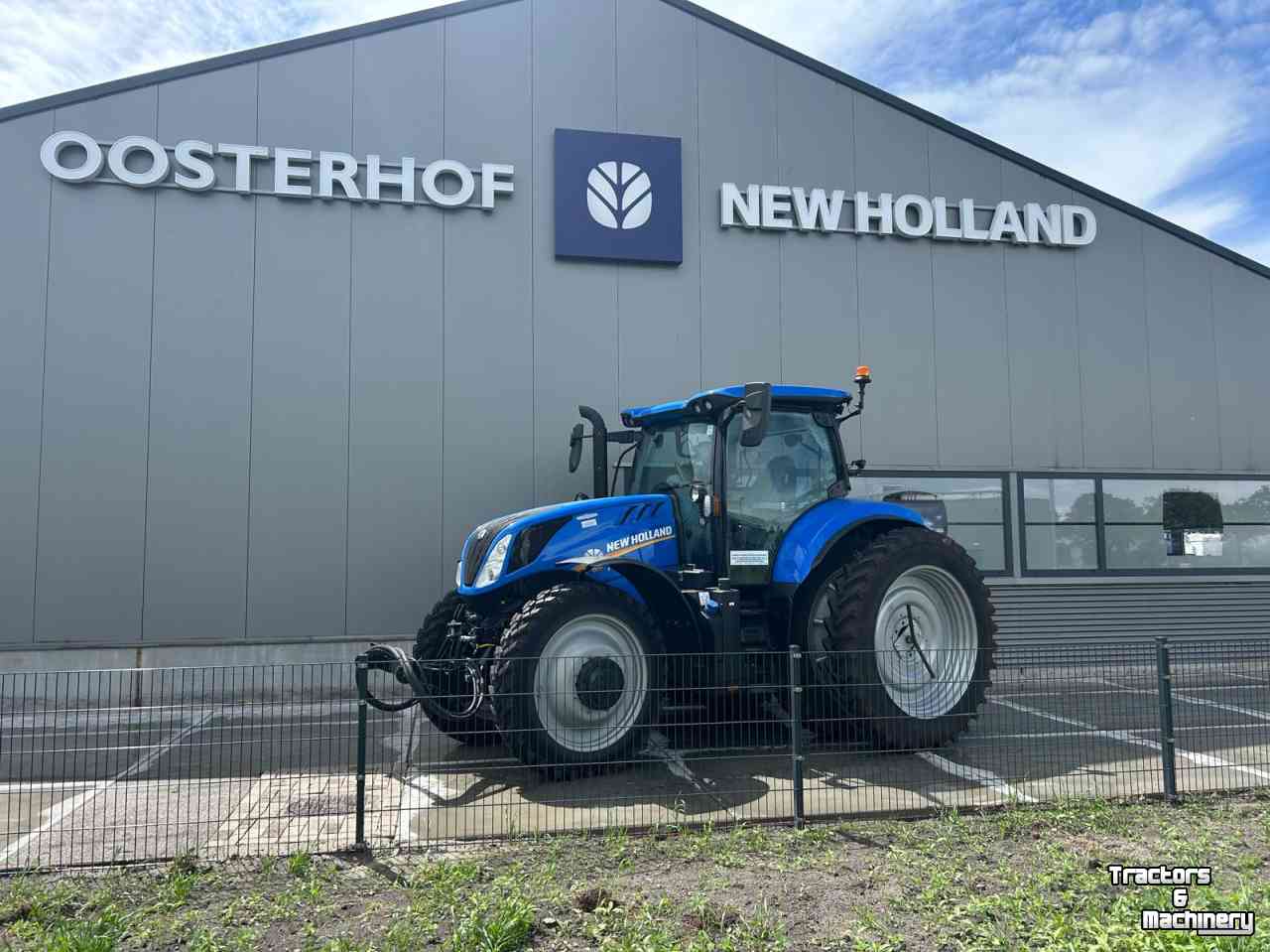 Tractor New Holland T6.180 autocommand ex demo trekker