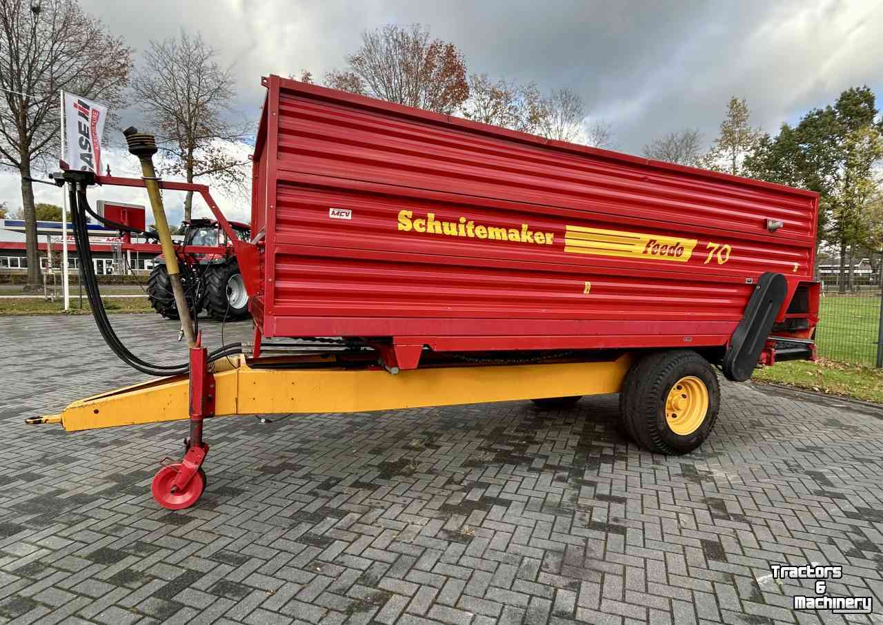 Forage feedwagon / Forage dosage wagon Schuitemaker Feedo 70-7 voerdoseerwagen