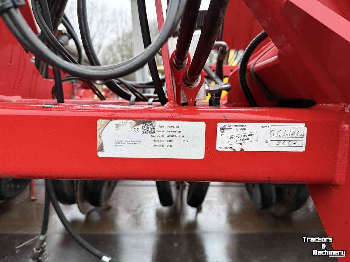 Seedbed combination Kverneland Unicorn SD zaaimachine