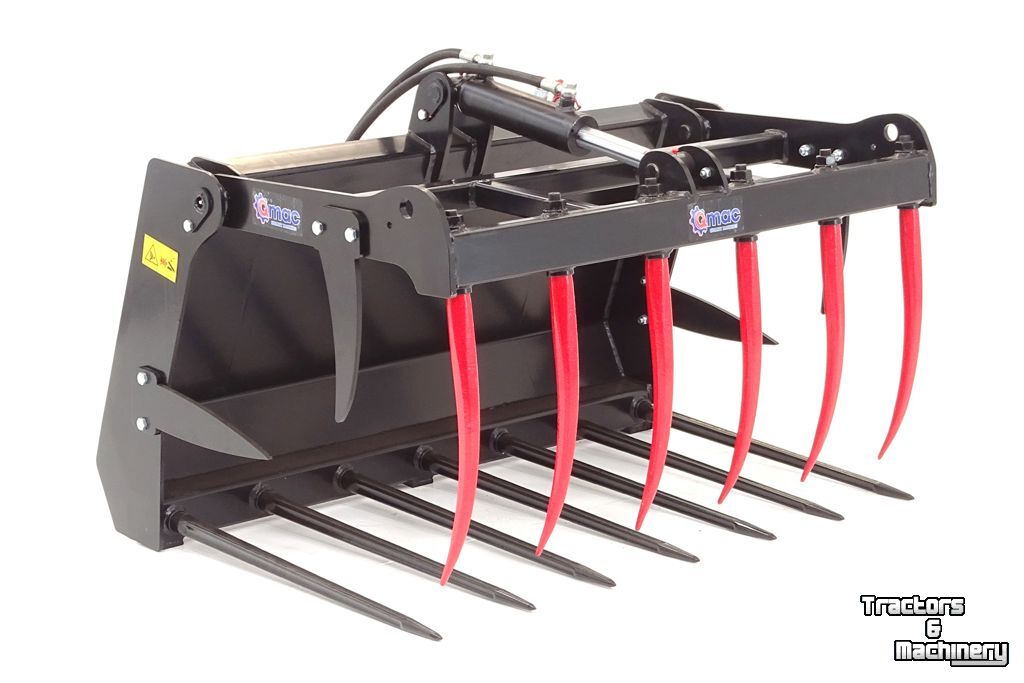 Manure Grabs Qmac Krokodil Mestklem 1.20 mtr Manure Grapple