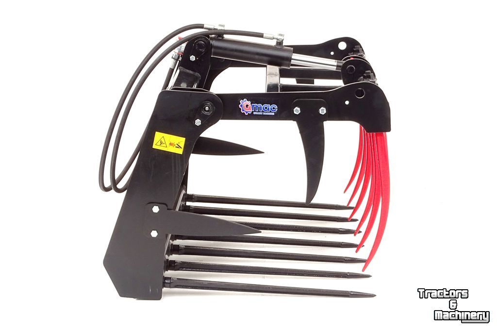 Manure Grabs Qmac Krokodil Mestklem 1.20 mtr Manure Grapple
