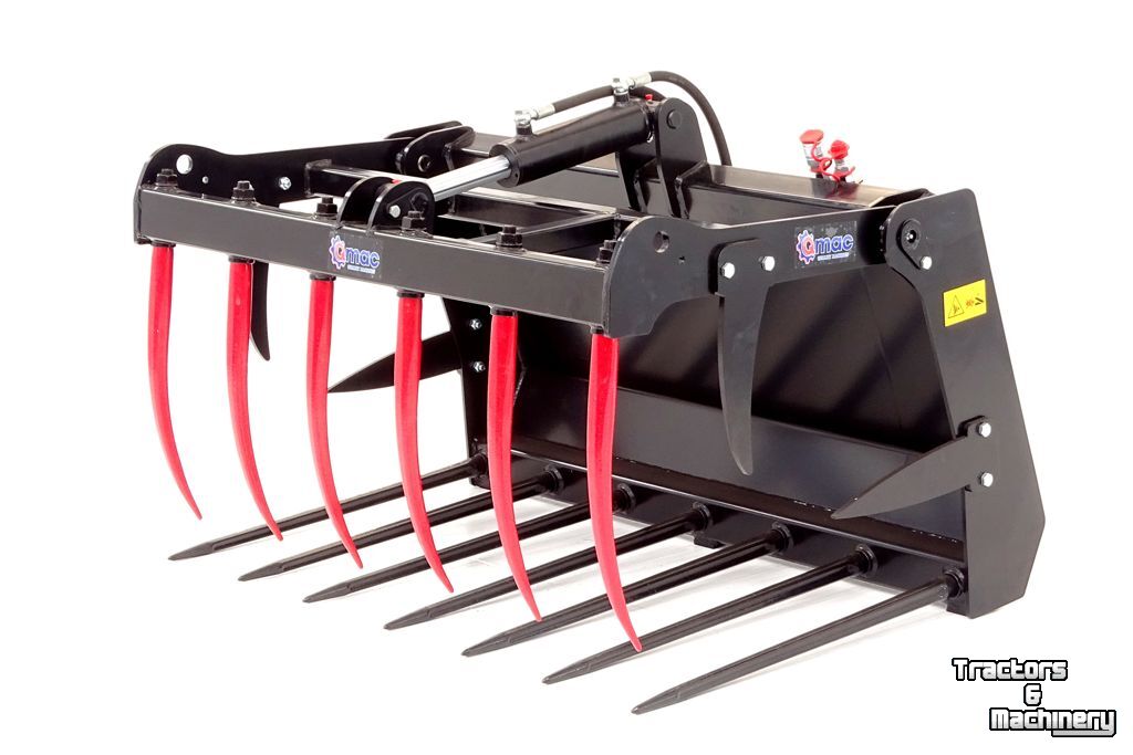 Manure Grabs Qmac Krokodil Mestklem 1.20 mtr Manure Grapple