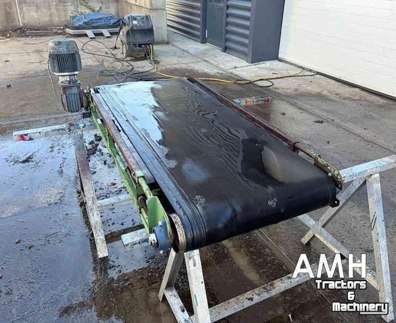 Conveyor  1640X650 TRANSPORTBAND VLAKKE BAND FLAT BELT CONVEYOR BELT FLACHBAND FÖRDERBAND