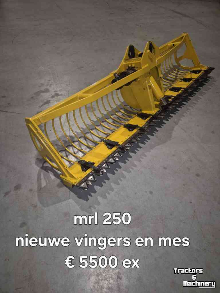 Mowing bucket Herder MRL 250 zonder kop
