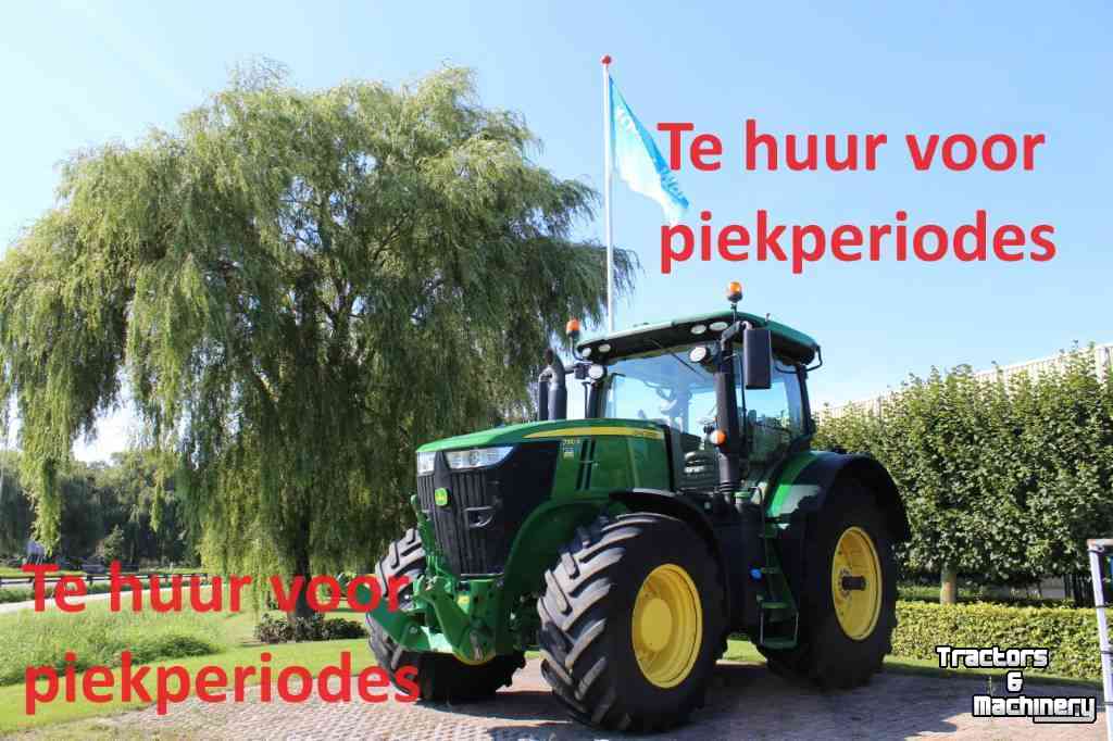 Tractor John Deere 6M 6R 7R modellen te huur voor piekperiodes