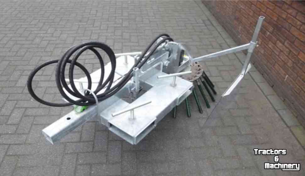 Weed brusher  Onkruid borstel  pallet vork aanbouw