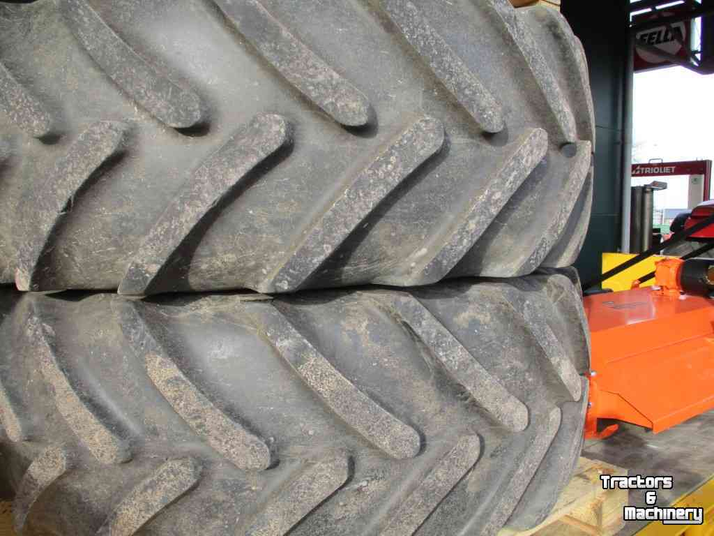 Wheels, Tyres, Rims & Dual spacers Michelin 480/65-28 en 600/65-38