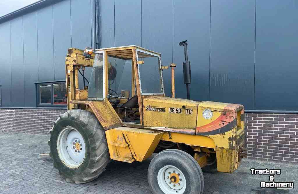 Rough terrain Forklift Sanderson SB 50 TC ruwterrein heftruck - Manitou JCB