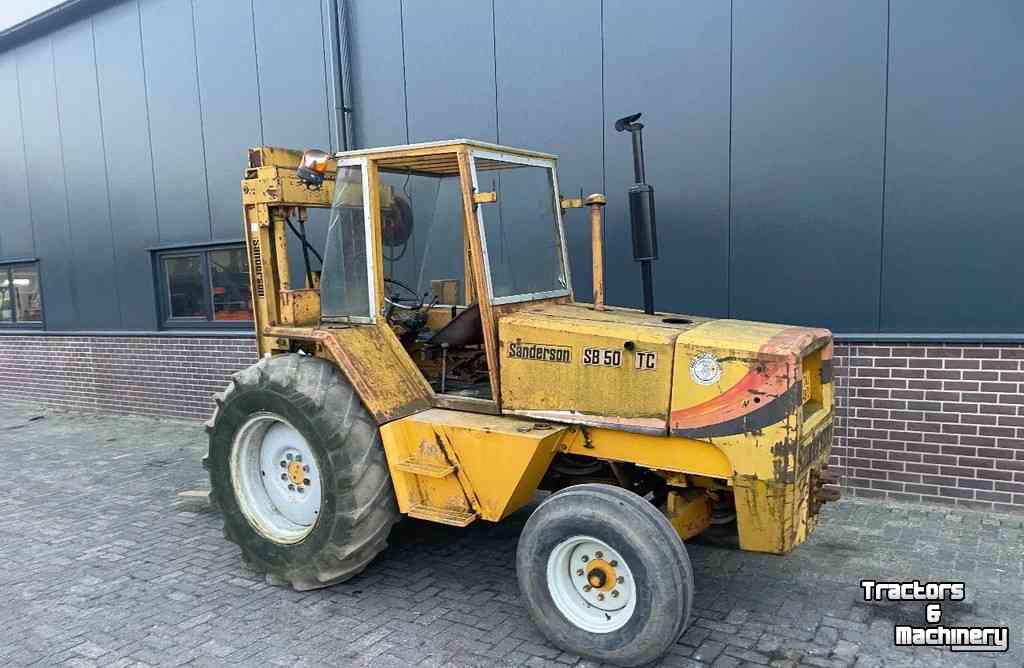 Rough terrain Forklift Sanderson SB 50 TC ruwterrein heftruck - Manitou JCB
