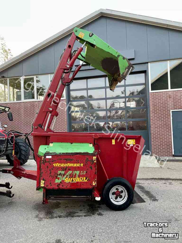 Silage grab-cutter wagon Strautmann Siloblitz 340 SA voeruitkuilwagen