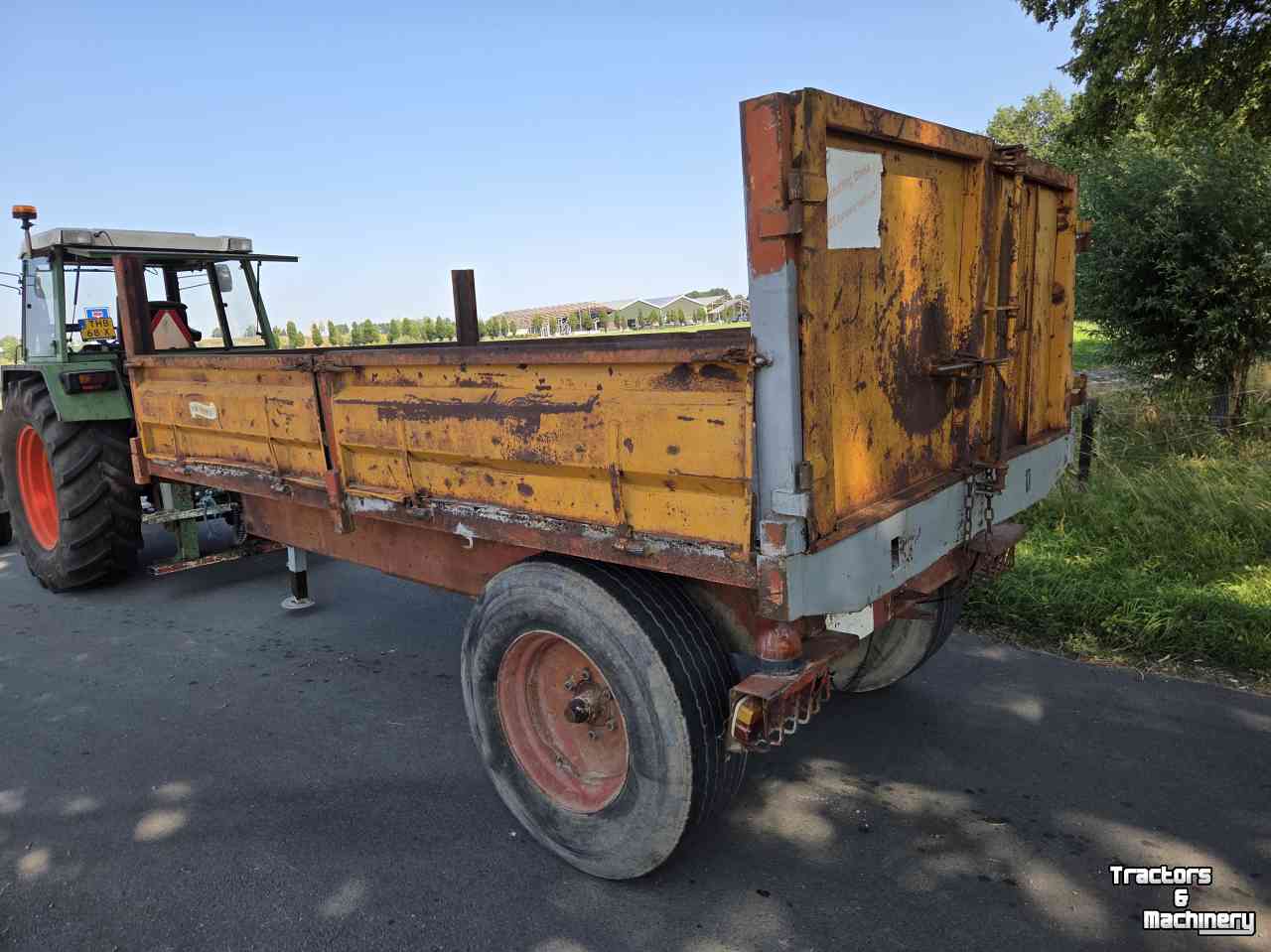 Dumptrailer Peecon KW6000 6 tons kipper