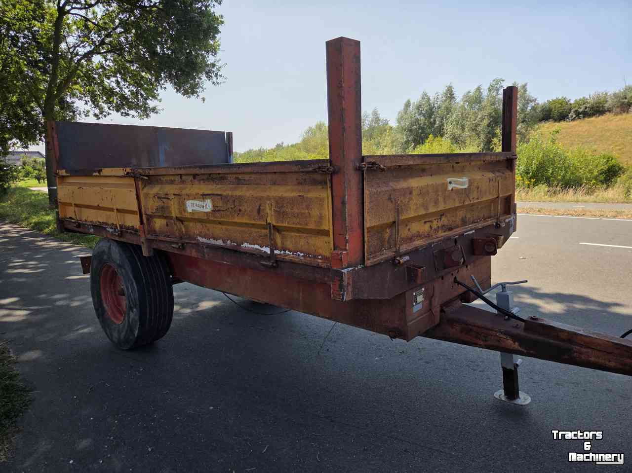 Dumptrailer Peecon KW6000 6 tons kipper