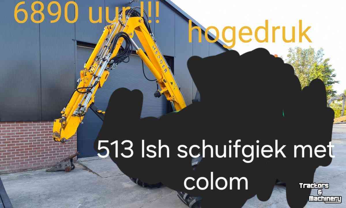 Mowing arm Herder Grenadier MBK 513 LSH Schuifgiek